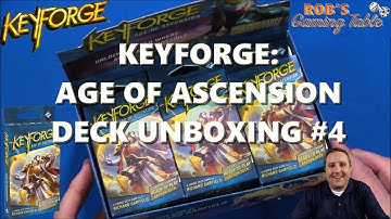 KeyForge Age of Ascension Unboxing #4