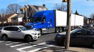 Truck Obstructs NYC Intersection and Enrages Drivers