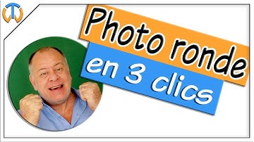 Comment faire une photo ronde ? Comment rogner une image en rond ? Tellement simple avec Photopea.
