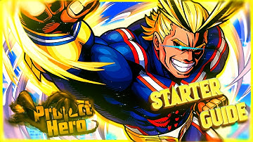 PROJECT HERO STARTER GUIDE + ALL BOSS DROPS & STAT GUIDE