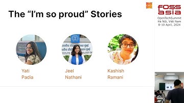 GirlScript Summer of Code: Bridging Open Source, Anubha Maneshwar | FOSSASIA Summit 2024