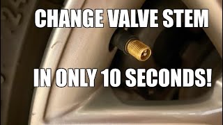 Replace Leaking Tire Valve WITHOUT Removing Tire ! AME 51025 QUICK VALVE CHANGE TOOL
