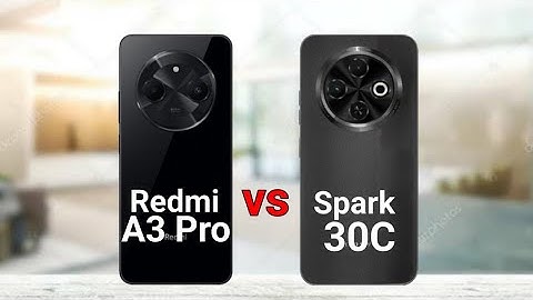 Redmi A3 Pro vs Tecno Spark 30C