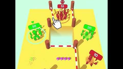 Top new Hyper Casual Game  Ads || Crowd Wars