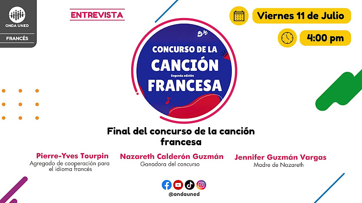 Final del concurso de la canción francesa