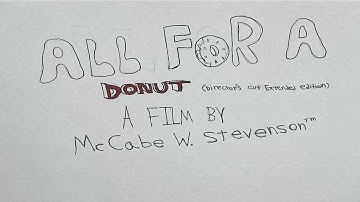 All for a Donut (director