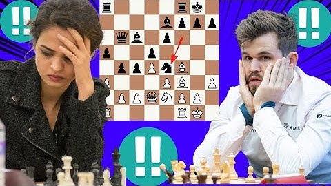 Unflattering chess game | Tania Sachdev vs Magnus Carlsen