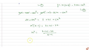 IIT JEE CONIC SECTIONS If the parabolas `y^2=4a x` and `y^2=4c(x-b)` have a common normal other t...