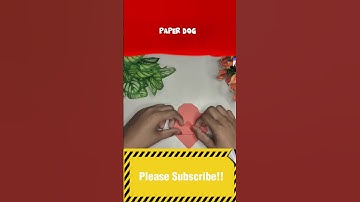 Origami DOG easy #shorys