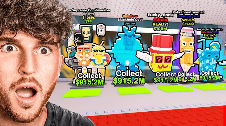 I Stole The 13 NEWEST BRAINROTS..