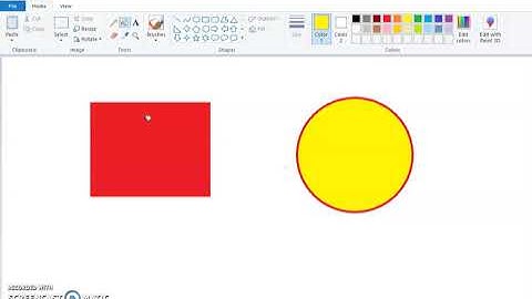 Computer For Class 3 : Ch 3 MORE ON PAINT ( Part 1)