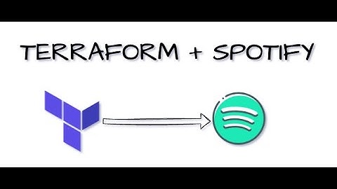 Build a Spotify playlist manager with Terraform project-01