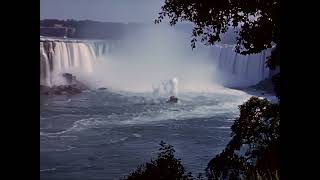 Niagara Falls in 1939 in colour(HD)