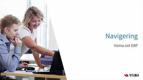 Visma net ERP   Navigering