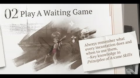 Reverse: 1999 Tutorial Topics || Examination 2 (Play A Waiting Game)