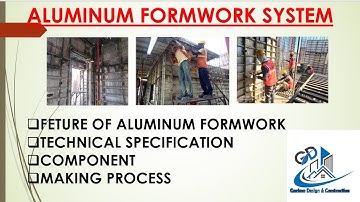 Aluminium formwork system, Technical Specifications, feature, Components |Mivan System|.