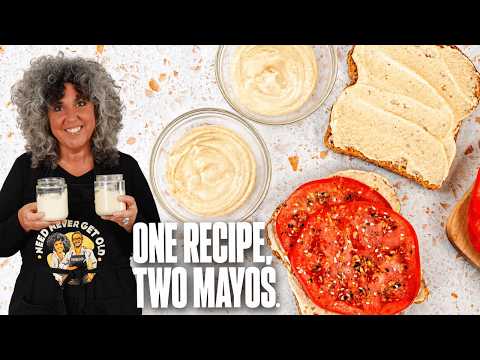 The ONLY Vegan Mayo Recipe You Need | Oil-Free! 2 Ways!
