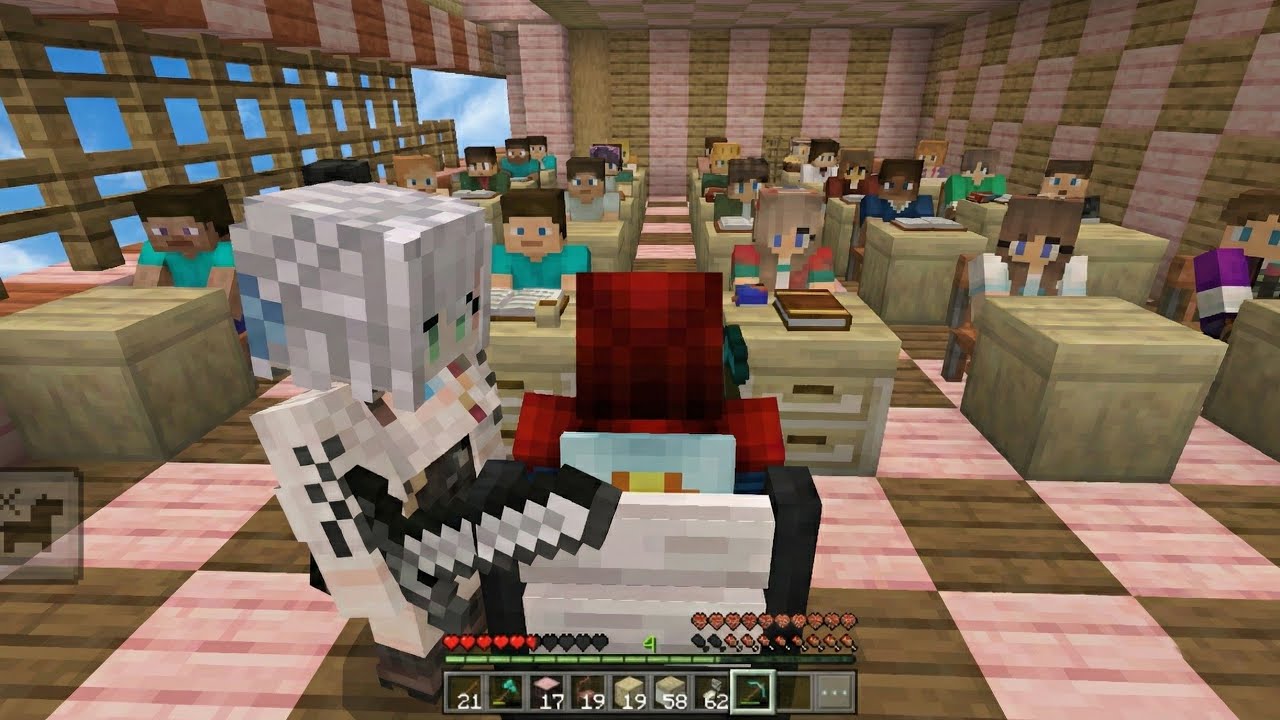 School 1st Floor Complete! 🏗️ দুটো ক্লাসরুম তৈরি করলাম | Minecraft One Block