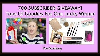 700 SUBSCRIBER GIVEAWAY - ** CLOSED ***Tons Of Goodies For One Lucky Winner!!