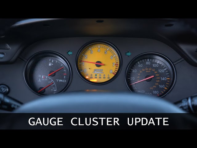Toyota Supra Speedometer Toyota Supra Gauge Face Kit