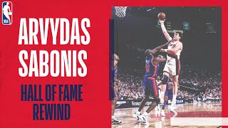 Why Arvydas Sabonis was one of the most dominant NBA players EVER! | Hall of Fame REWIND ⏪ Wealth