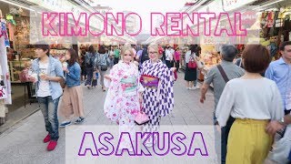 Sawadaya Kimono Rental in Asakusa
