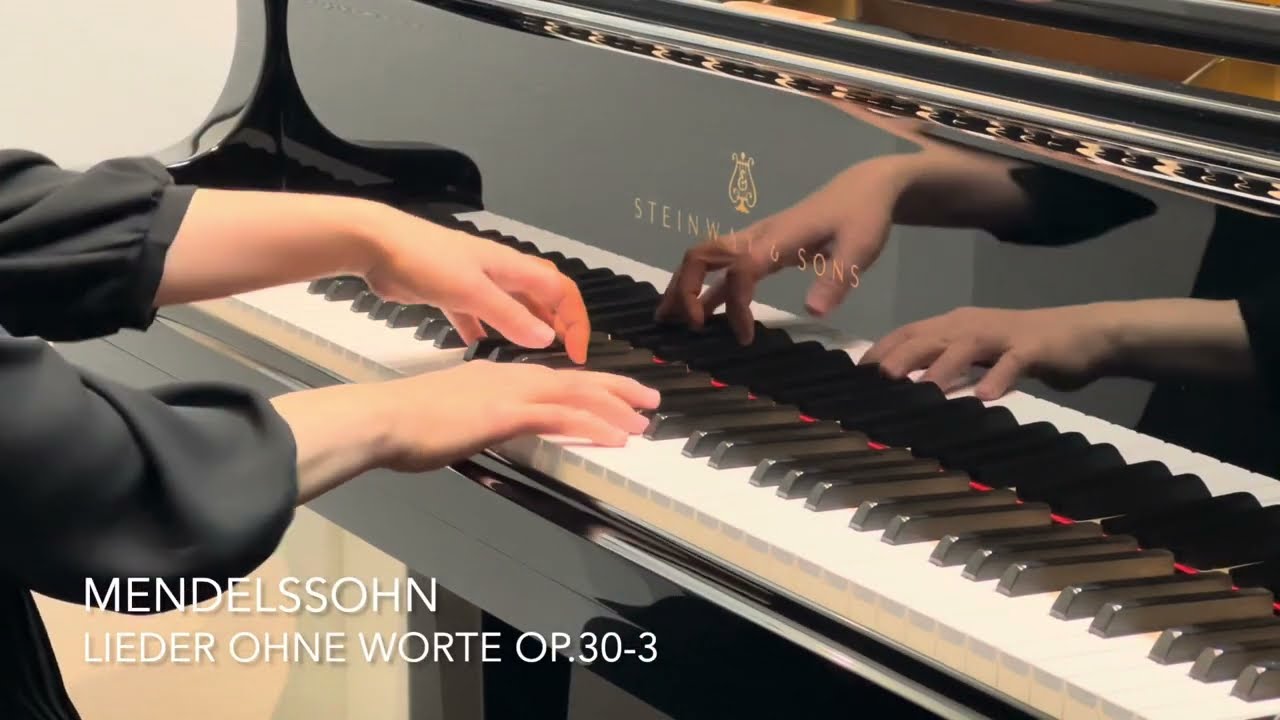Mendelssohn - Lieder ohne Worte op.30-3 ／ メンデルスゾーン