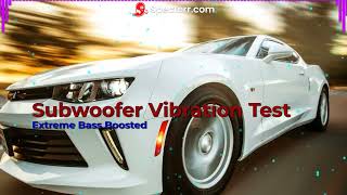 Subwoofer Vibration Test (Extreme Bass Boosted)
