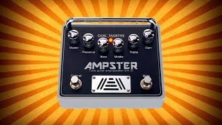 The AMPSTER is the best TUBE-driven pedal board solution!