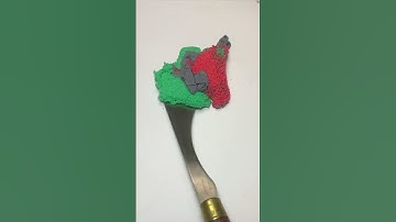 ASMR blend sand ❤️🍏🍐🍎 #music #vlog #calmdown #love #art #artpen #illustrative #relaxing