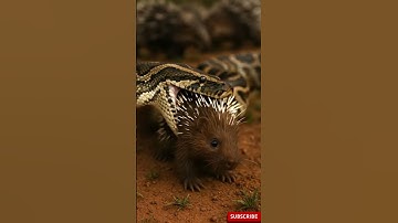 🐍Will the python  get the porcupine🦡❓