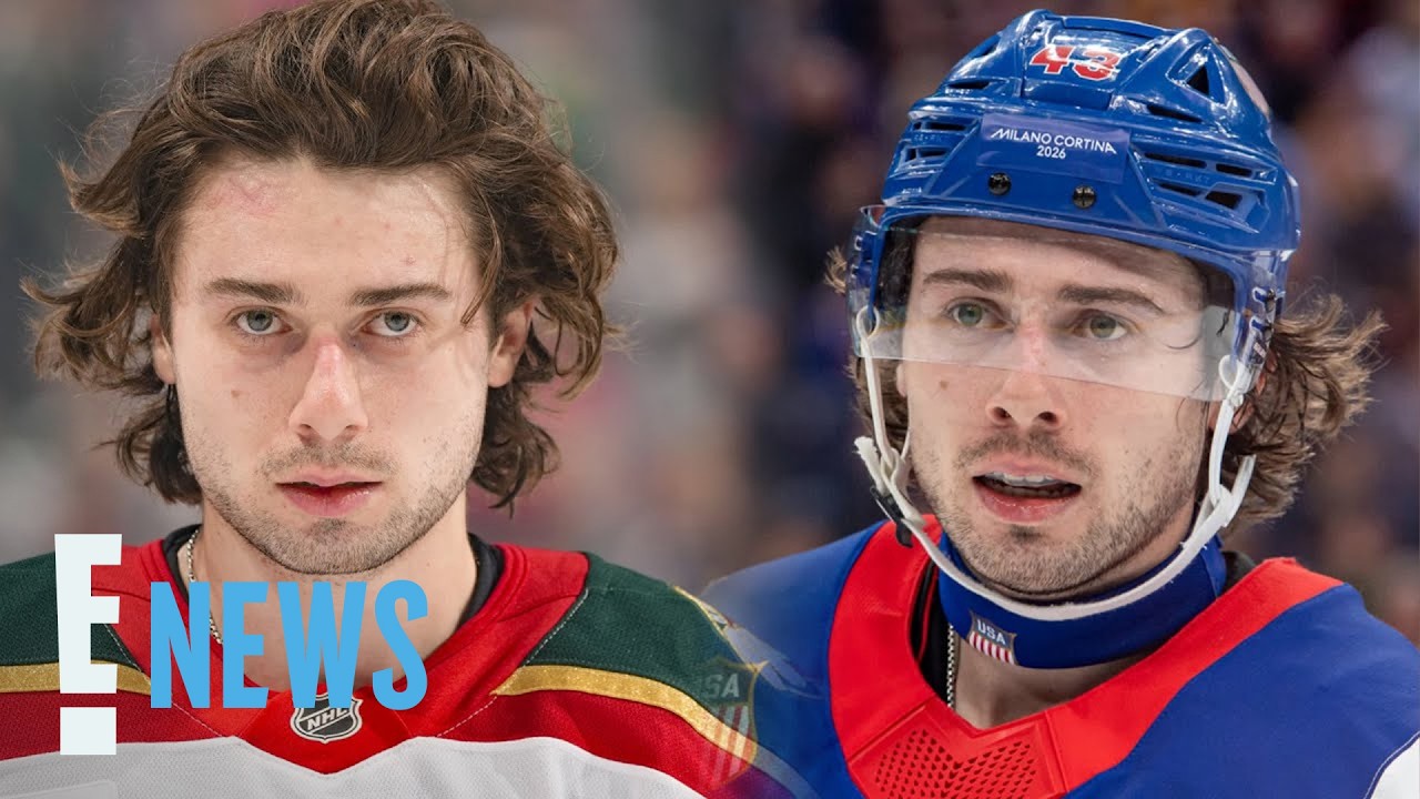 Olympics 2026: Quinn Hughes Reacts to Rumors He Sees Ghosts | E! News