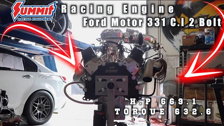 J.R Granatelli | Summit Racing Engine | 331 C.I 2Bolt Ford Motor | Over "600" H.P And "632" Torque