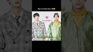 Taejin Is It Normal  taejin bts shorts jin taehyung btsshorts