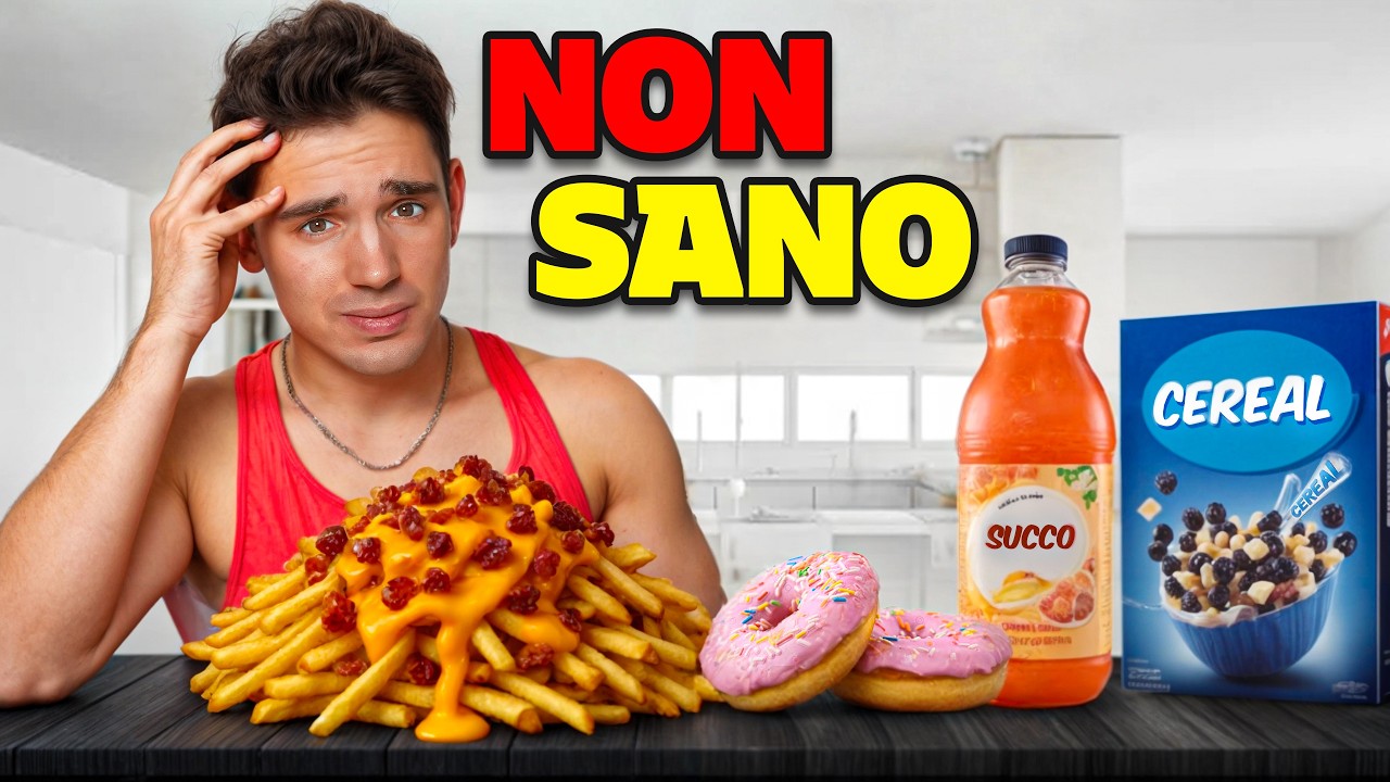 MANGIO I 10 CIBI MENO SANI AL MONDO *SECONDO LA SCIENZA*