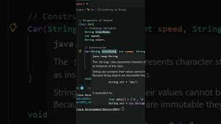 Constructor in Java Part 2 ⚡ | Parameterized Constructor in Java #shorts #Java #Constructor