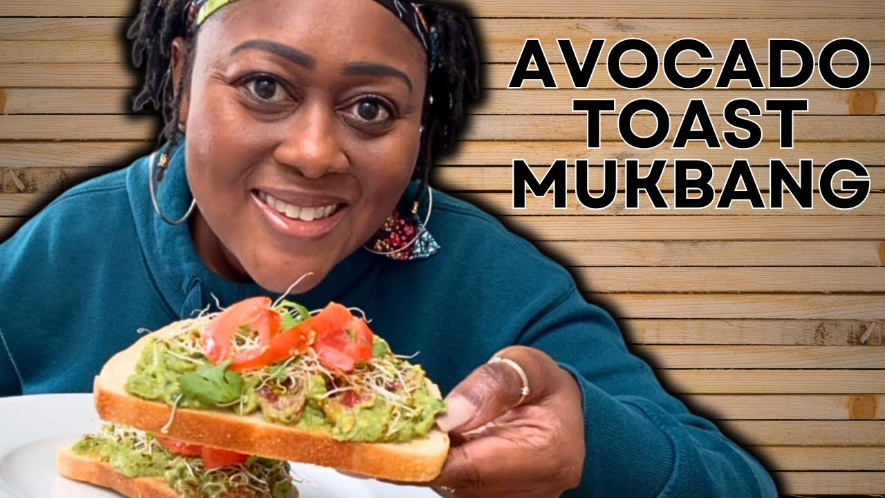 Ultimate Avocado Toast Mukbang: Creamy Goodness on Toast!