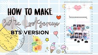 WATCH ME EDIT: How to make Cute Lockscreen BTS edition || #1 Lockscreen Tutorial screenshot 5