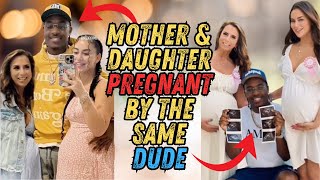 Crazy! White Mother and Daughter Pregnant By The Same Dude