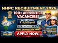 NHPC GOVERNMENT JOB 2026 | LATEST SARKARI NAUKRI |#12thpassgovtjob #itipassjobs #graduategovtjobs