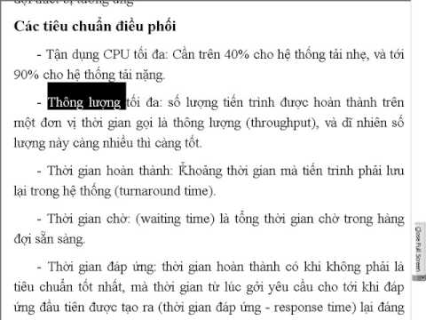 Video Hệ điều hành- Chương 4- Quản lý tiến trình- Bài 2-... - youtube