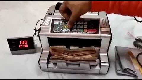 Mix Currency Counting Machine || Full Demo || Tutorial || Call 7986838171