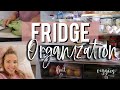 Refrigerator Organization | Clean, Declutter and Organize with Me | 2021 | Fridge Organization Ideas