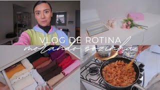 organizando a cômoda, comprinhas de decoração, marmitas e day off 🤍