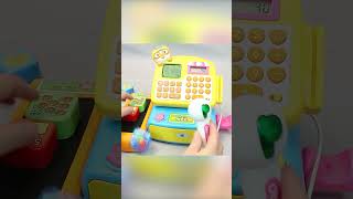 Satisfying with Unboxing Pororo Market Toy Cash Register 뽀로로 마트 계산대 장난감 ASMR #shorts