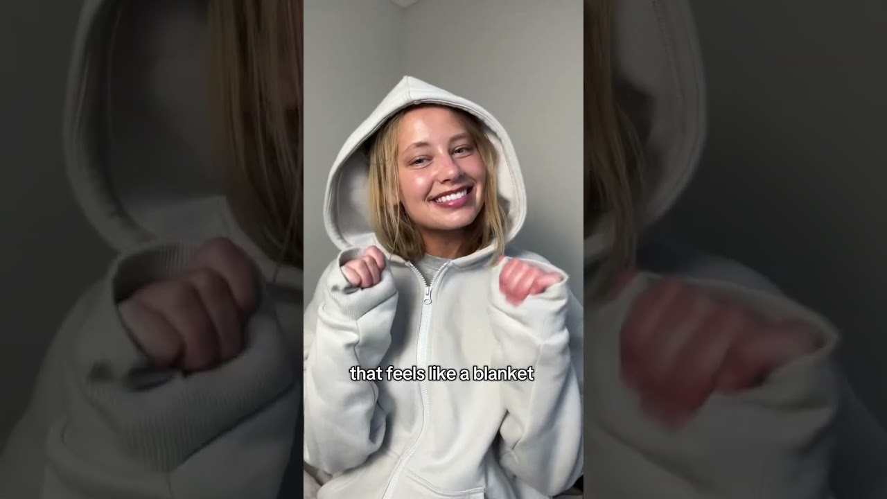 The BEST stress relief hoodie🤩❤️ 