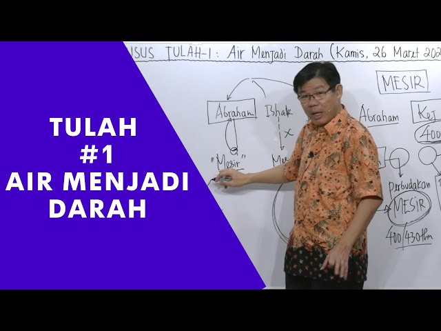 Pdt. Aiter - PA KHUSUS TULAH 1: AIR MENJADI DARAH (Kamis, 26 Maret 2020) - Mulai Menit Ke-31