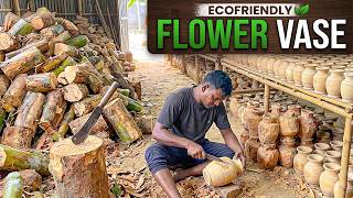 Eco-Friendly Flower Vase | How It's Made by Hand!
