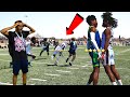 THE MOST INTENSE 7ON7 GAME EVER!! (FIGHT BREAKS OUT) FT. MICAH TEASE