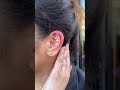 What is a hidden helix piercing?